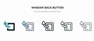 Image result for Windows Back Button Icons