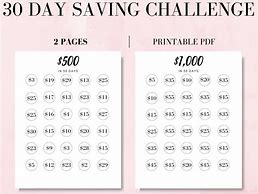 Image result for 30-Day Money Challenge