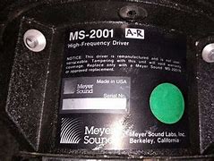 Image result for Meyer Sound MS 1