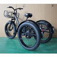 Image result for Fat Tire Electric Tricycle