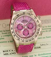 Image result for Pink Rolex Watch