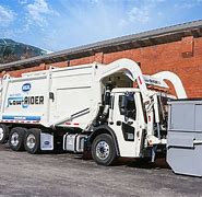 Image result for Front Loader Garbage Truck Compactor