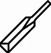 Image result for Outline of Cricket Bat Clip Art