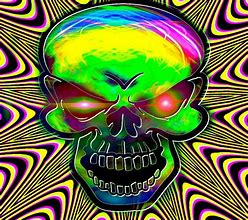 Image result for Trippy Skull