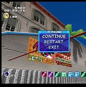 Image result for Sonic Adventure Dreamcast Pause Screen