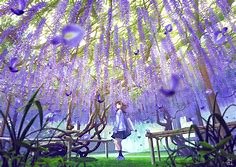 Anime Girl HD Wallpaper by mocha