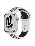 Image result for Apple Watch Series 7 Starlight Silver