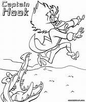 Image result for Captain Hook Color Page