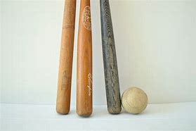 Image result for vintage wood softball bat
