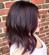 Image result for Black and Burgundy Hair