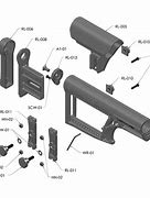 Image result for AR-15 Buttstock Parts Diagram