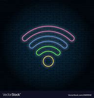Image result for Neon Blue Wifi Icon