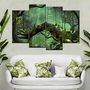 Image result for Dark Forest Wall Art