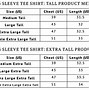 Image result for Men's Jacket Tall Size Chart Us