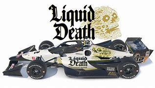 Image result for Liquid Death NASCAR