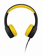 Image result for Headphones with Mic Yellow