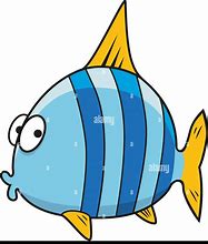 Image result for Yellow and Blue Fish Cartoon Characters
