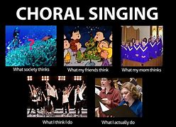 Image result for Choir Singing Meme