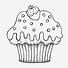 Image result for Cupcake Drawing Sketch