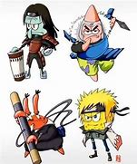 Image result for SpongeGar Naruto Meme