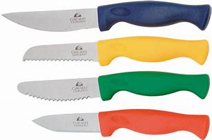 Image result for Chicago Cutlery Paring Knives Pastel 4 Pack