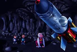 Image result for Sheen Flying in Rocket