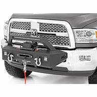 Image result for Mounts to Install Electric Winch On Your Dodge Ram Factory Front Bumper