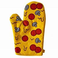 Image result for Slices of Pizza Oven Mitts