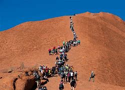 Image result for Climbing Ayers Rock