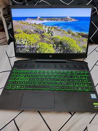Image result for HP Pavilion Green Gaming Laptop