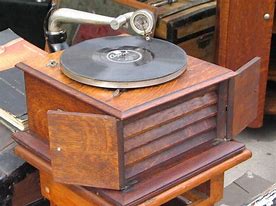 Image result for Old Record Player and Speakers