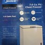 Image result for Midia Chest Freezer 7 Cu Feet