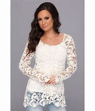 Image result for Lace Tunic High Low Tops
