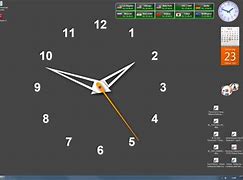 Image result for Display Clock On Desktop