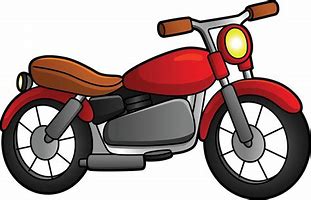 Image result for Cartoon Motorbike Drawing