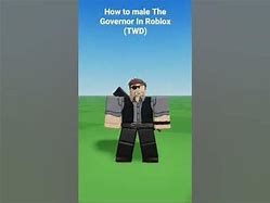 Image result for Governor TWD Roblox Avatar