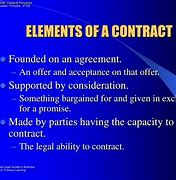 Image result for 10 Elements of Contract