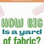 Image result for 10 Yards of Fabric