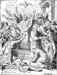 Image result for Cloven Tongues of Fire Holy Spirit