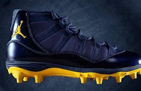 Image result for Jordan 11 Football Cleats