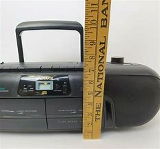 Image result for Magnavox Dual Cassette CD Boombox