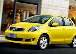 Image result for Toyota Yaris Yellow