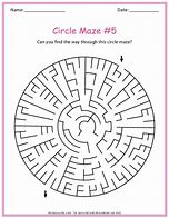Image result for Easy Circle Maze