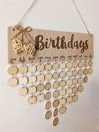 Image result for Wall Hanging Birthday Calendar
