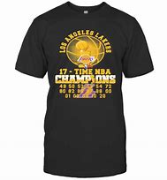 Image result for Lakers Champions T-Shirt