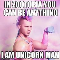 Image result for Unicorn Man Meme