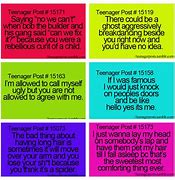 Image result for Teen Posts Relatable Maturity