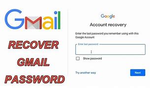 Image result for Recovery of Gmail Password