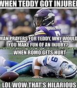 Image result for American Football Injury Meme