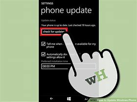 Image result for Software Update for Windows Phone